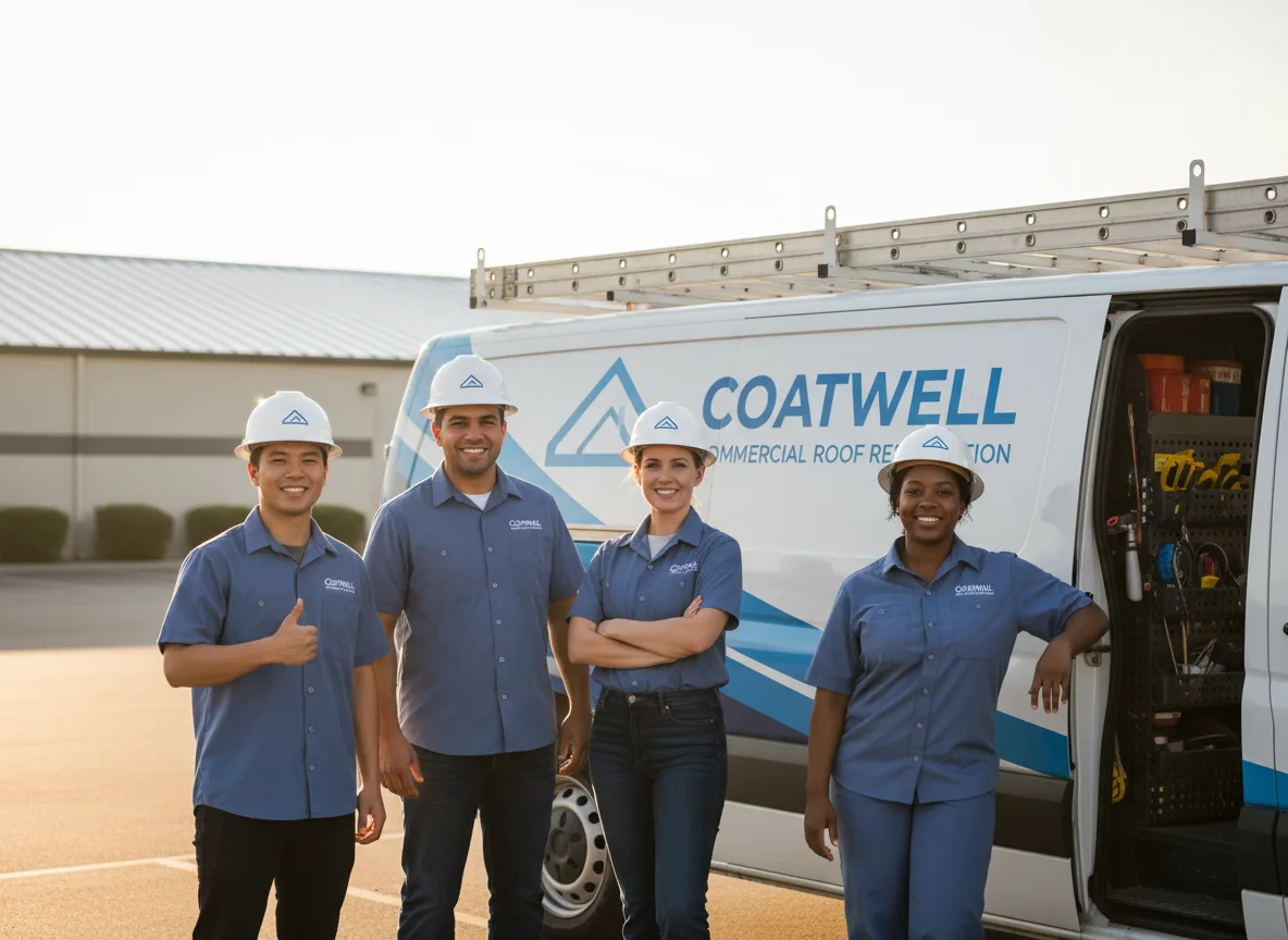 Commercial roof coating company in El Nido, CA
